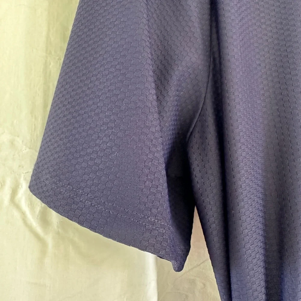 NWT - WAYF Jersey Cutout Knit Dress - Size Medium - Navy - Picture 7 of 13